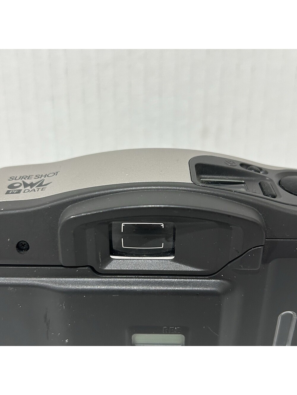 Canon Sure Shot Owl PF Date 35mm Film Camera Silver Untested AS-IS - Picture 6 of 13